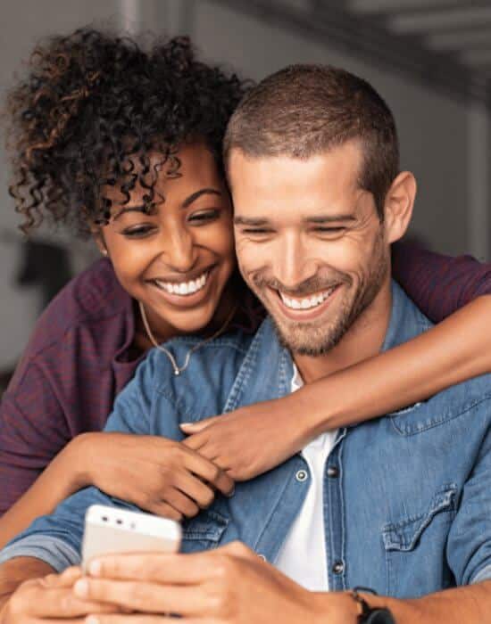 Couple taking a selfie in Pflugerville & Central Austin, TX